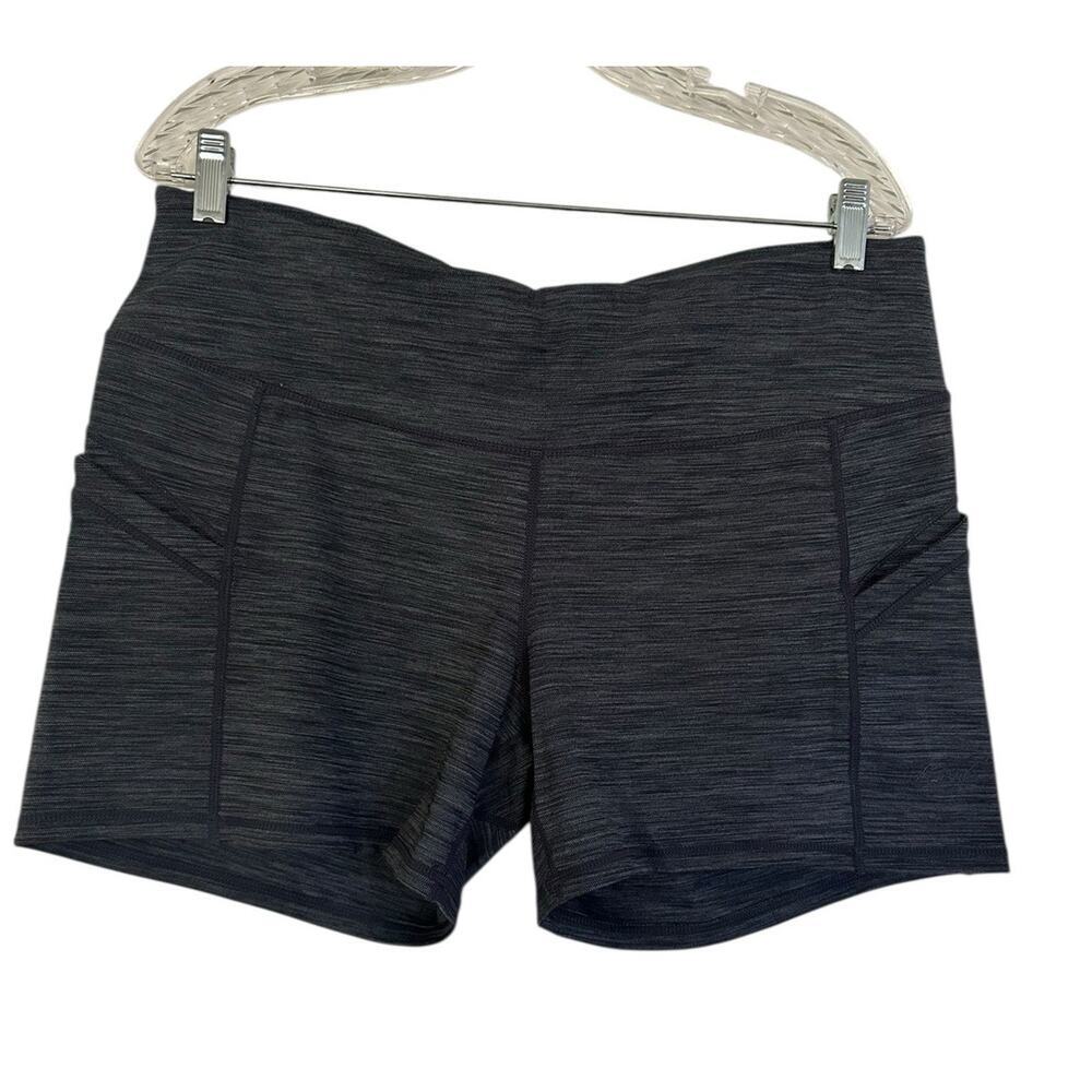 Kuhl Biker Shorts Womens Small Athletic Stretch Heather Gray Workout Size Large
